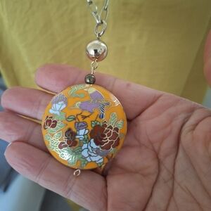 1960S Cloisone Pendant Necklace